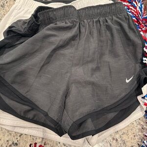 Nike Women's Charcoal Athletic Shorts